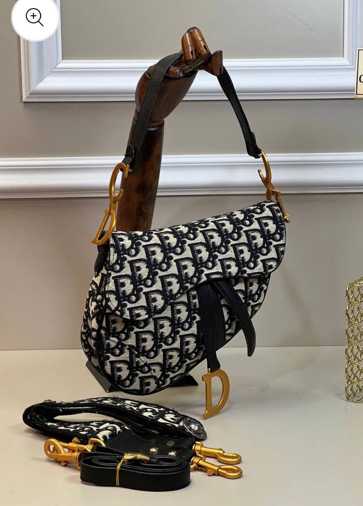 Christian Dior Saddle Bag Oblique