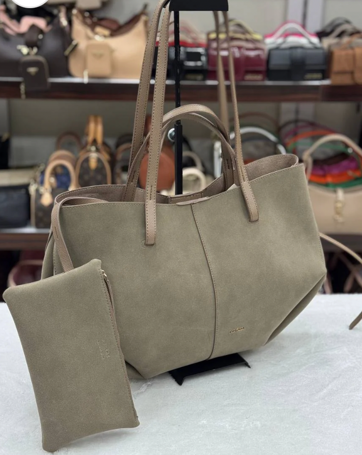 Polene Suede Beige