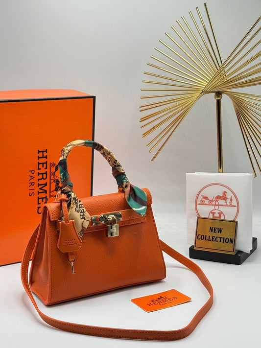 Hermes Kelly small orange
