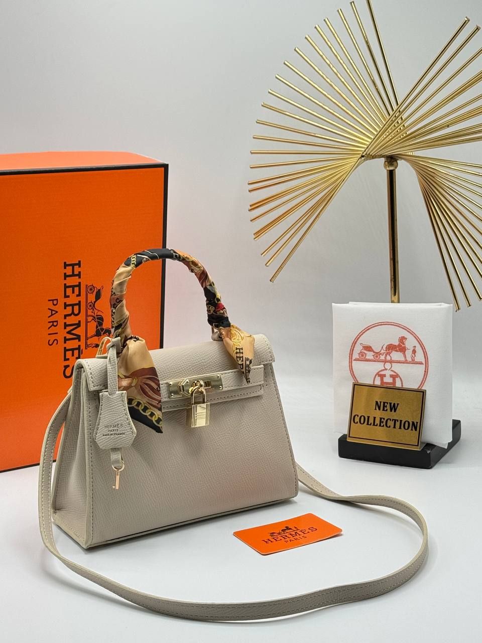 Hermes Kelly small beige