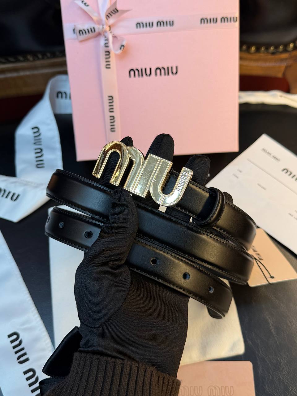 Miu Miu belt