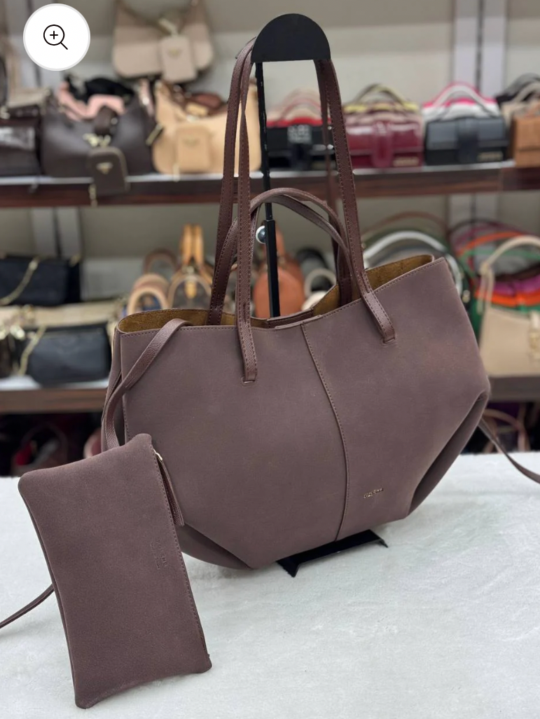 Polene Suede Bordeaux