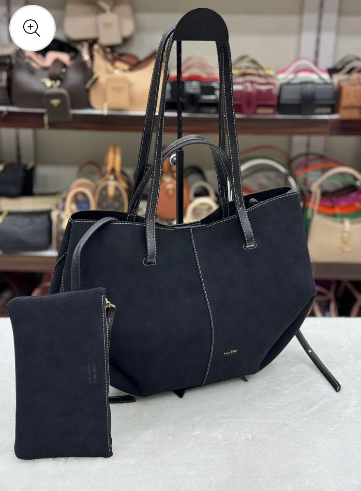 Polene Suede Black