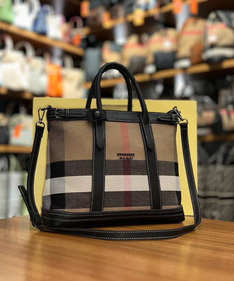 Burberry Vintage Check Shopper Bag